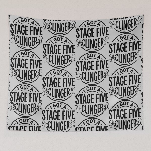 Item preview, Stage Five Clinger Design designed and sold by ThreadRiotTees.