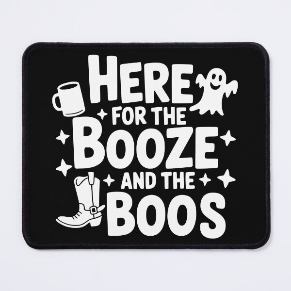 Item preview, Here for the Booze and the Boos designed and sold by theartfulaspie.