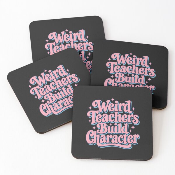 Item preview,  Weird Teachers Build Character Shirt, Cool Teacher Shirt, Teacher Life Shirt, Best Teacher Gift, Teacher Appreciation Shirt designed and sold by greatmar1.