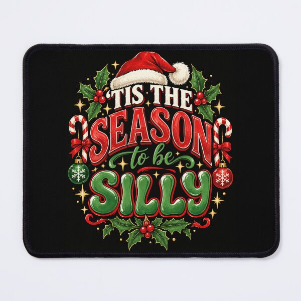 Item preview, christmas holiday cheer festive holly and ornaments designed and sold by ROUX-ART.