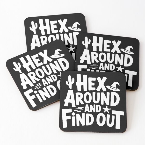 Item preview, Hex Around and Find Out designed and sold by theartfulaspie.