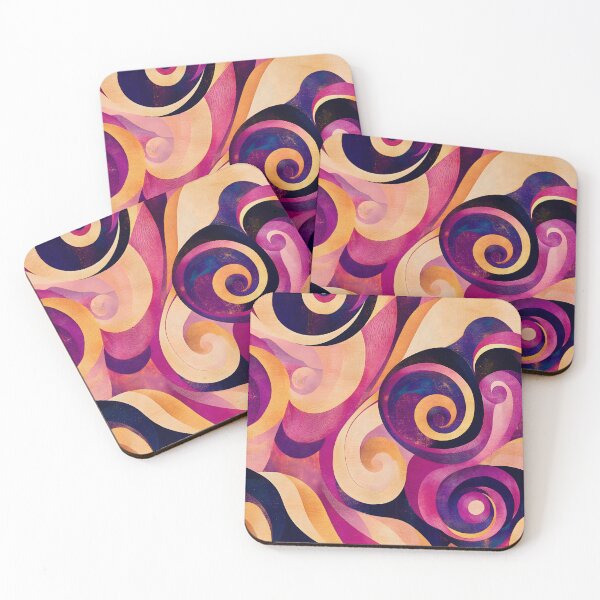 Item preview, Purple Pink Swirl Pattern designed and sold by stevepriest.