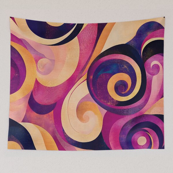 Item preview, Purple Pink Swirl Pattern designed and sold by stevepriest.