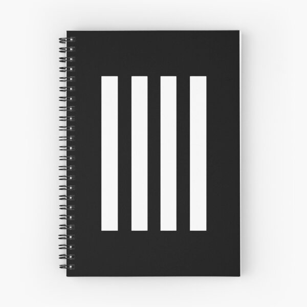 Item preview, minimalist four vertical bars abstract geometric art designed and sold by ROUX-ART.