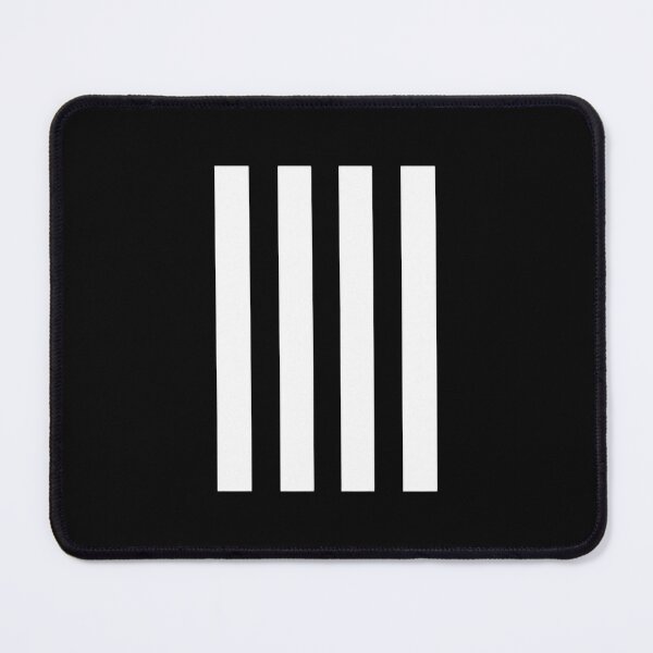 Item preview, minimalist four vertical bars abstract geometric art designed and sold by ROUX-ART.