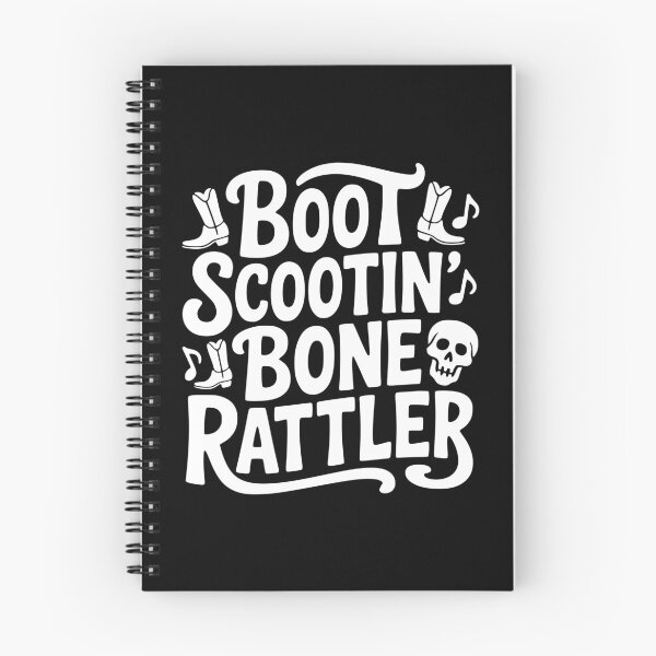 Item preview, Boot Scootin’ Bone Rattler designed and sold by theartfulaspie.