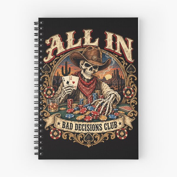 Item preview, cowboy skeleton poker western gambling outlaw art designed and sold by ROUX-ART.