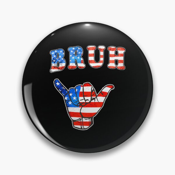 Item preview, Bruh Flag Hang Loose designed and sold by IrinaRamey.