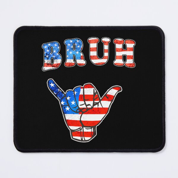 Item preview, Bruh Flag Hang Loose designed and sold by IrinaRamey.