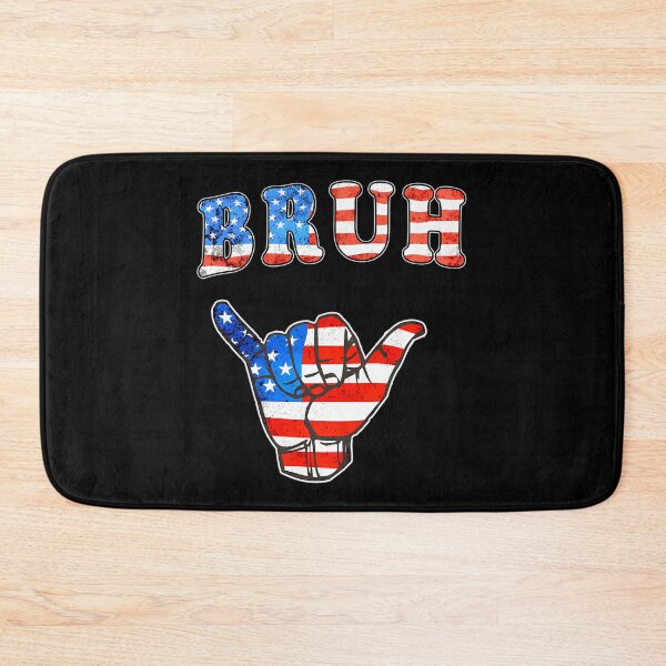 Item preview, Bruh Flag Hang Loose designed and sold by IrinaRamey.