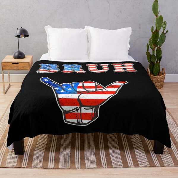 Item preview, Bruh Flag Hang Loose designed and sold by IrinaRamey.