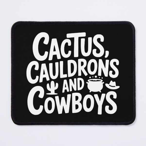Item preview, Cactus Cauldrons and Cowboys designed and sold by theartfulaspie.