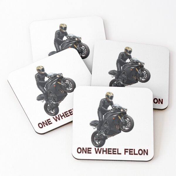 Item preview, Wheelie One Wheel Felon designed and sold by rockazona.