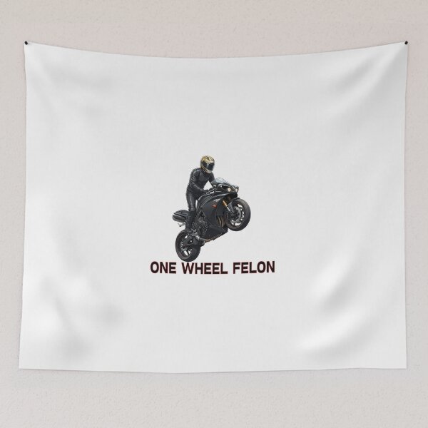 Item preview, Wheelie One Wheel Felon designed and sold by rockazona.