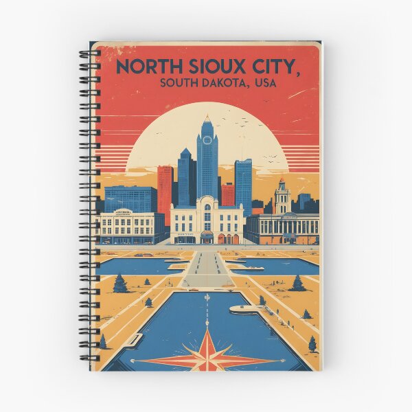 Item preview, North Sioux City South Dakota Vintage Travel designed and sold by TravelersGems.