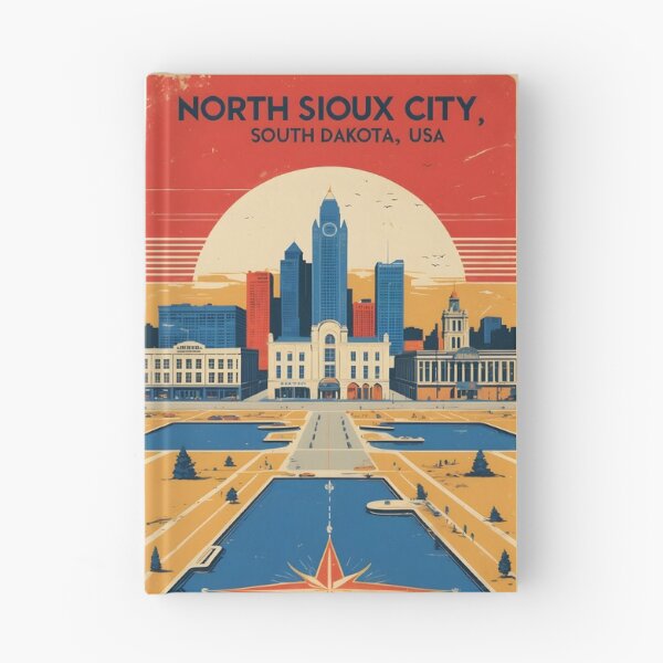 Item preview, North Sioux City South Dakota Vintage Travel designed and sold by TravelersGems.