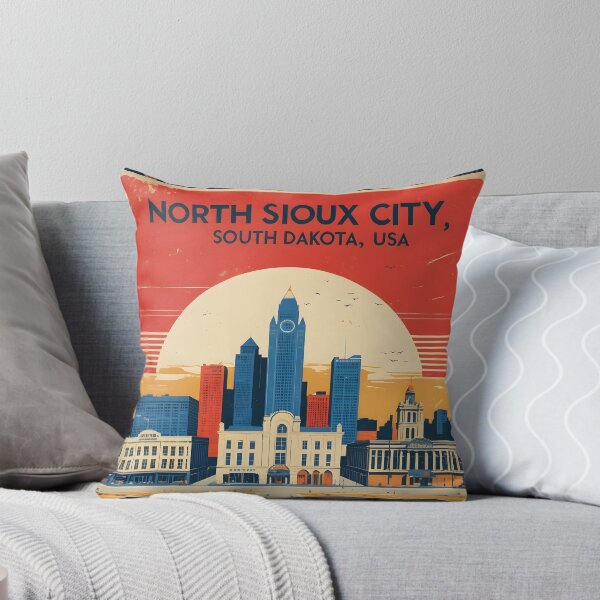 Item preview, North Sioux City South Dakota Vintage Travel designed and sold by TravelersGems.