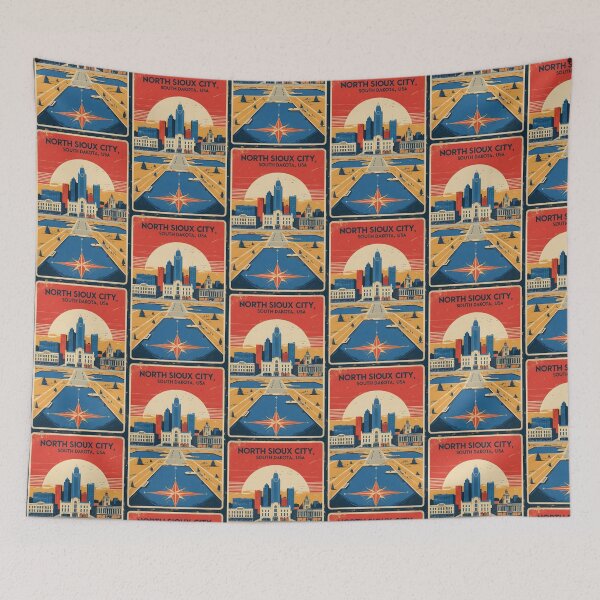 Item preview, North Sioux City South Dakota Vintage Travel designed and sold by TravelersGems.
