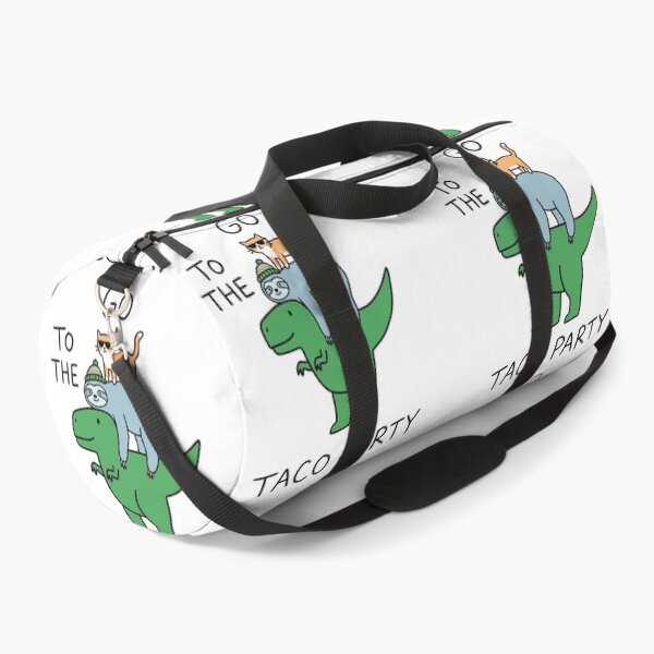 Item preview, Go To The Taco Party Dinosaur Sloth Cat Stack designed and sold by Amir Faysal.