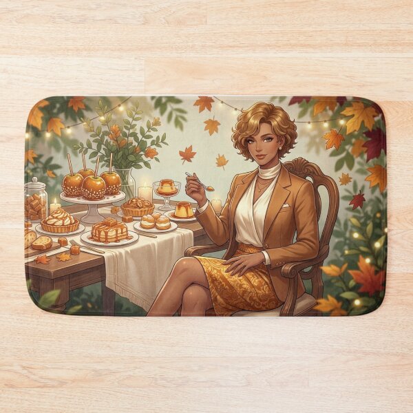Item preview, A Table of Caramel Delights – Sweet Autumn Treats designed and sold by TreatLLC.