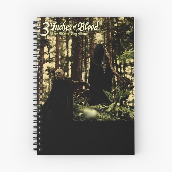Item preview, 3 Inches of Blood - Here Waits Thy Doom album 2009 designed and sold by NatureCanvaCo.