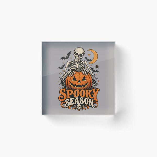 Item preview, Spooky Season Cute Skeleton Halloween Shirt  designed and sold by MalwasBasket.