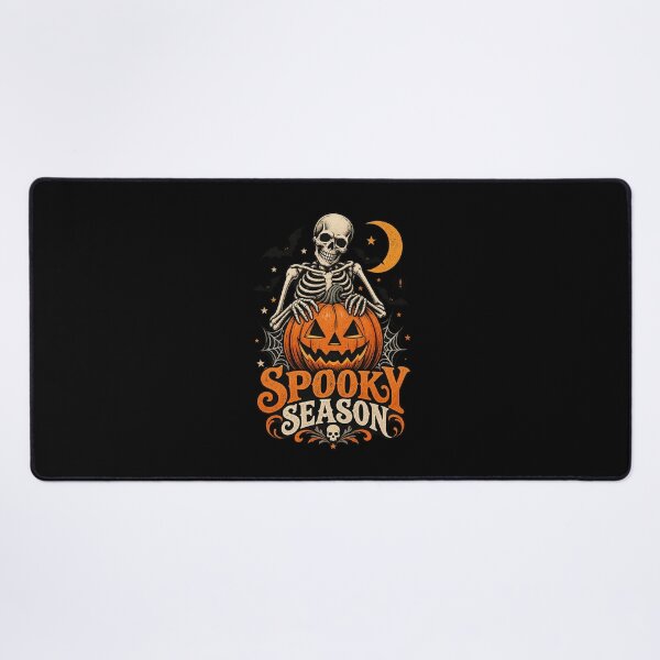Item preview, Spooky Season Cute Skeleton Halloween Shirt designed and sold by MalwasBasket.