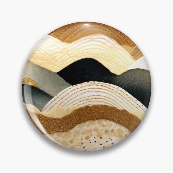 Item preview, Boho Caramel, Cream, And Earthtones Decorative Wavy Pattern designed and sold by DEC02.