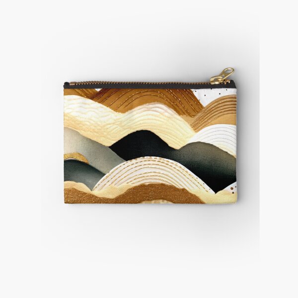 Item preview, Boho Caramel, Cream, And Earthtones Decorative Wavy Pattern designed and sold by DEC02.