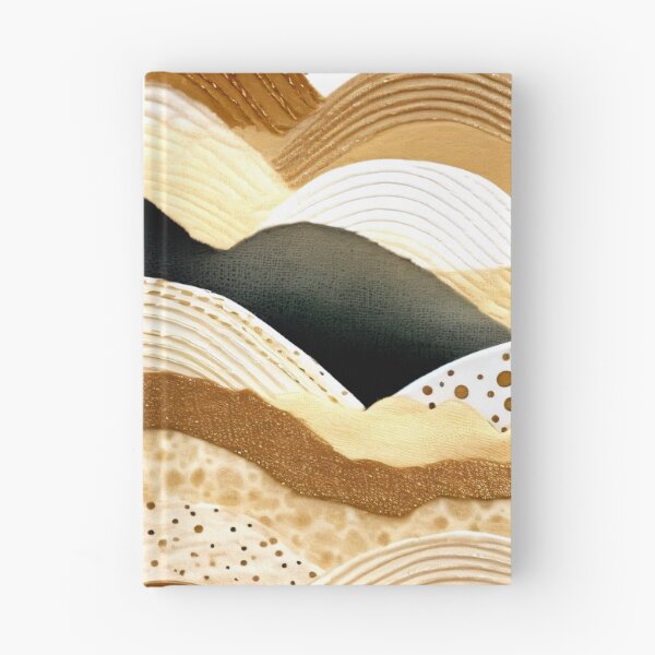 Item preview, Boho Caramel, Cream, And Earthtones Decorative Wavy Pattern designed and sold by DEC02.