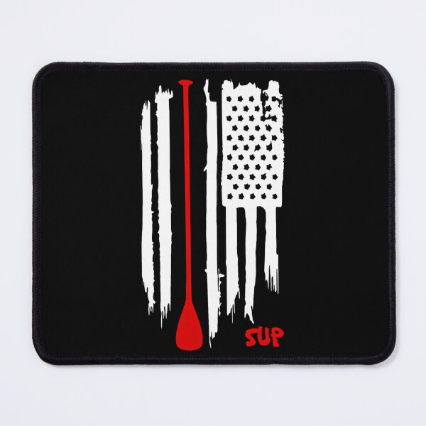 Item preview, Stand Up Paddling Us Flag designed and sold by IrinaRamey.