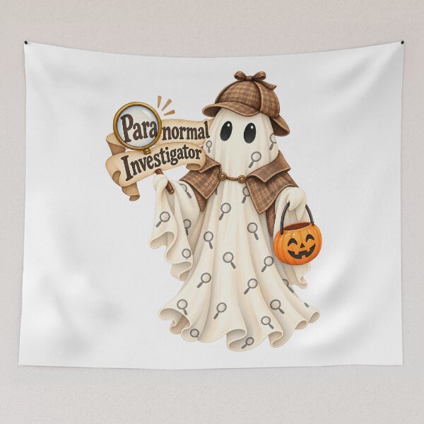 Item preview, Paranormal Investigator Ghost designed and sold by Lori Winslow Designs.