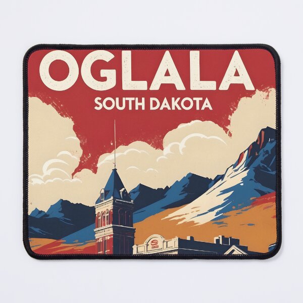 Item preview, Oglala South Dakota Vintage Travel Tourism designed and sold by TravelersGems.