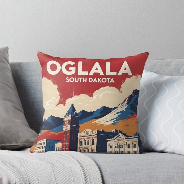 Item preview, Oglala South Dakota Vintage Travel Tourism designed and sold by TravelersGems.