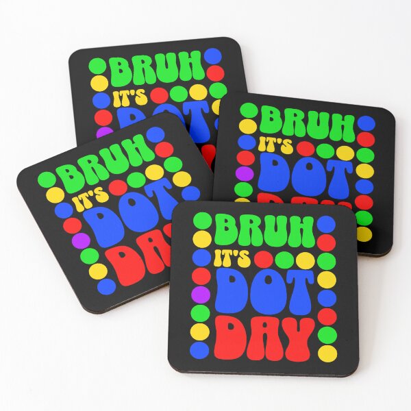 Item preview, Bruh It’s Dot Day Retro Colorful Polka Dot Graphic designed and sold by Vision Crafted.