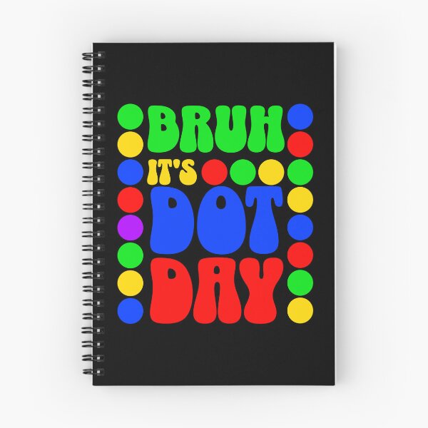 Item preview, Bruh It’s Dot Day Retro Colorful Polka Dot Graphic designed and sold by Vision Crafted.