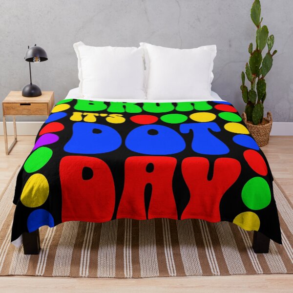 Item preview, Bruh It’s Dot Day Retro Colorful Polka Dot Graphic designed and sold by Vision Crafted.