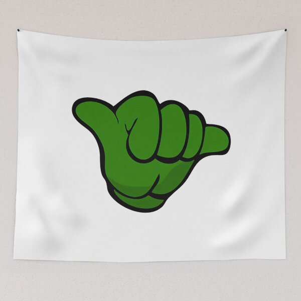 Item preview, Green Glove Jdm Shaka designed and sold by IrinaRamey.