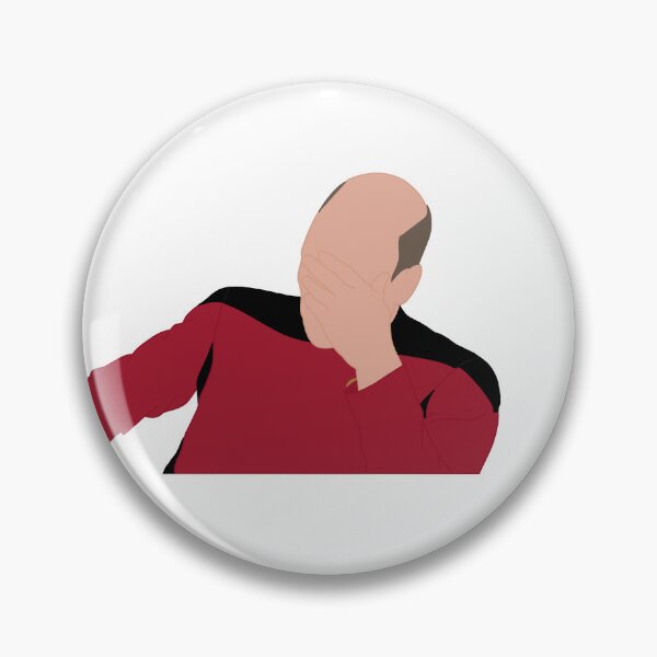 Item preview, Picard Facepalm designed and sold by RoseDesigns05.