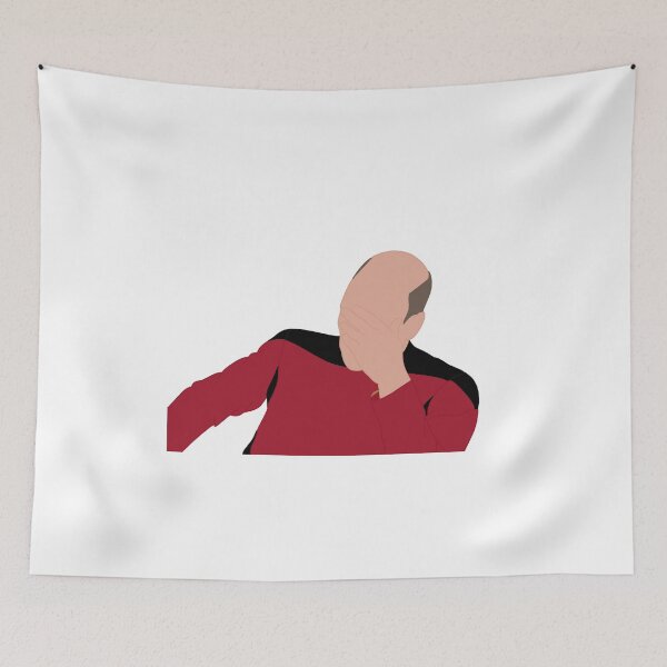 Item preview, Picard Facepalm designed and sold by RoseDesigns05.