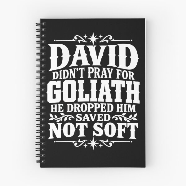 Item preview, goliath Faith Over Fear Christian Inspirational Quote designed and sold by ROUX-ART.