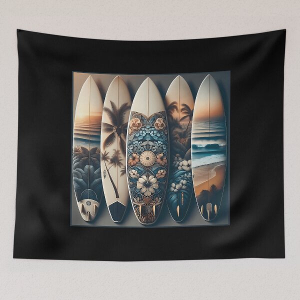 Item preview, Hawaiian Painted Surfboards designed and sold by IrinaRamey.