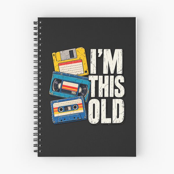 Item preview, Funny Retro Birthday Shirt, I'm This Old Tee, Vintage VHS Cassette Graphic, 80s 90s Nostalgia Shirt, Birthday Gift designed and sold by greatmar1.