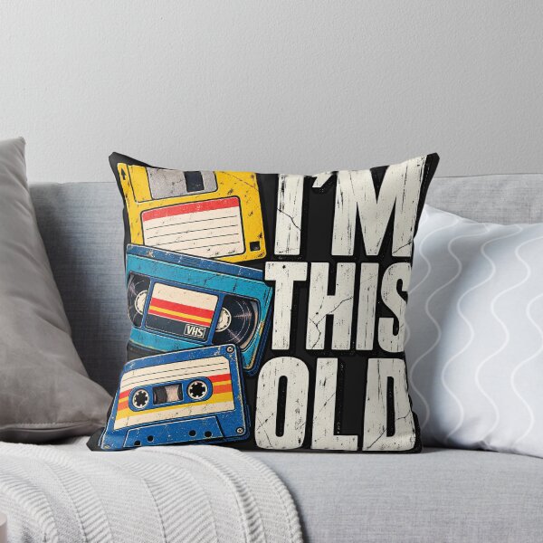 Item preview, Funny Retro Birthday Shirt, I'm This Old Tee, Vintage VHS Cassette Graphic, 80s 90s Nostalgia Shirt, Birthday Gift designed and sold by greatmar1.