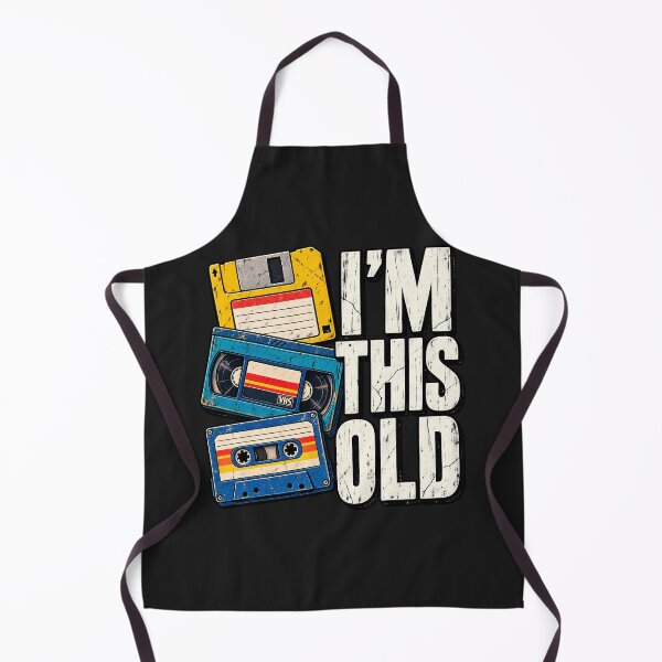 Item preview, Funny Retro Birthday Shirt, I'm This Old Tee, Vintage VHS Cassette Graphic, 80s 90s Nostalgia Shirt, Birthday Gift designed and sold by greatmar1.