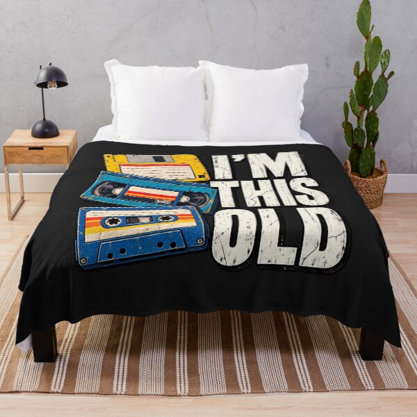 Item preview, Funny Retro Birthday Shirt, I'm This Old Tee, Vintage VHS Cassette Graphic, 80s 90s Nostalgia Shirt, Birthday Gift designed and sold by greatmar1.