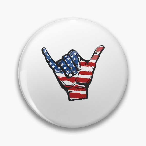 Item preview, Hang Loose -  American Flag designed and sold by IrinaRamey.