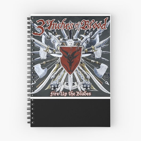 Item preview, 3 Inches of Blood - Fire Up the Blades album 2007 designed and sold by NatureCanvaCo.