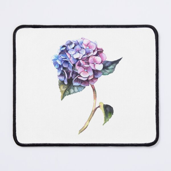 Item preview,  Hydrangea watercolor botanical floral art print flower wall decor designed and sold by art-tee-ua.