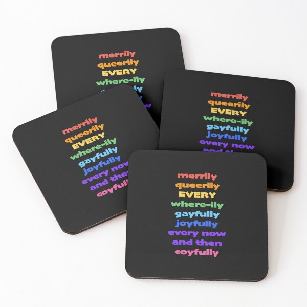 Item preview, Merrily Queerily designed and sold by MAC Art&Designs.